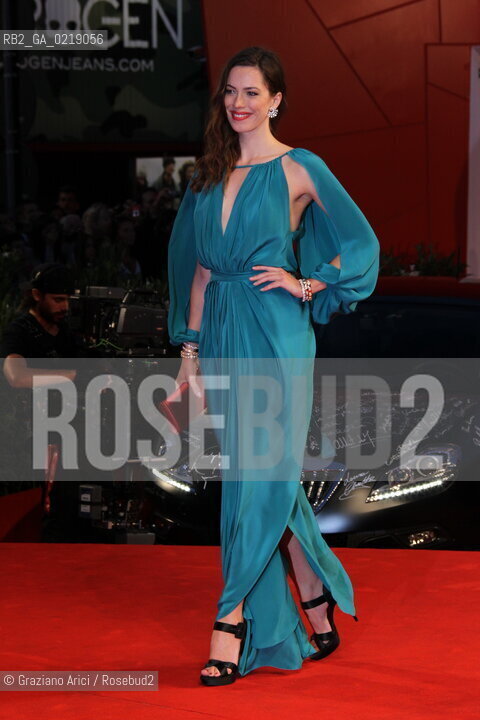 67th Venice International Film Festival - Venice September 8, 2010 - Red Carpet of the film The Town - Actress Rebecca Hall