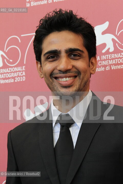 67th Venice International Film Festival - Venice September 9, 2010 - Photocall of the film That Girl In Yellow Boots - Gulshan Devaiah actor