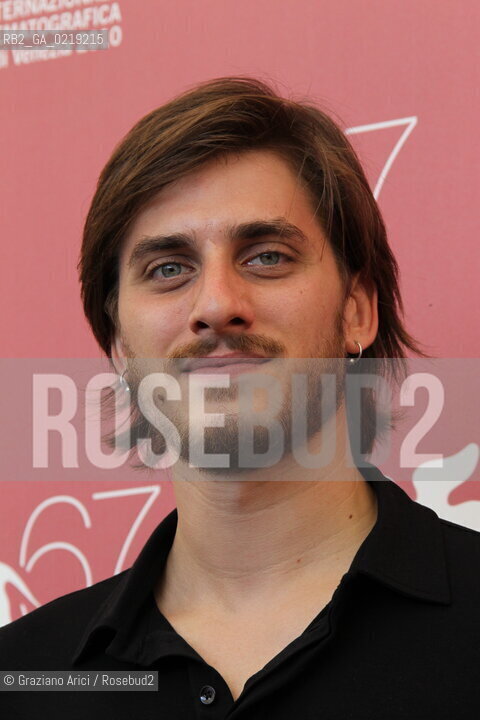 67th Venice International Film Festival - Venice September 9, 2010 - Photocall of the film La Solitudine Dei Numeri Primi - Actor Luca Marinella