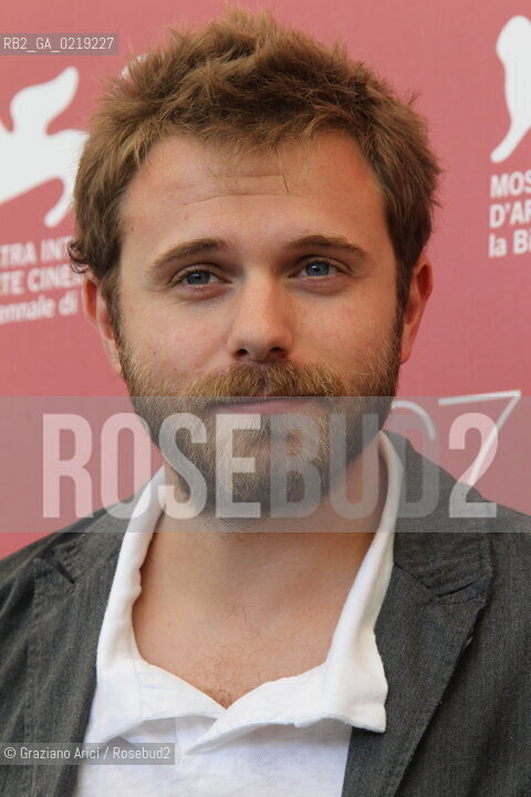 67th Venice International Film Festival - Venice September 9, 2010 - Photocall of the film La Solitudine Dei Numeri Primi - Author of the novel, co-screenwriter Paolo Giordano