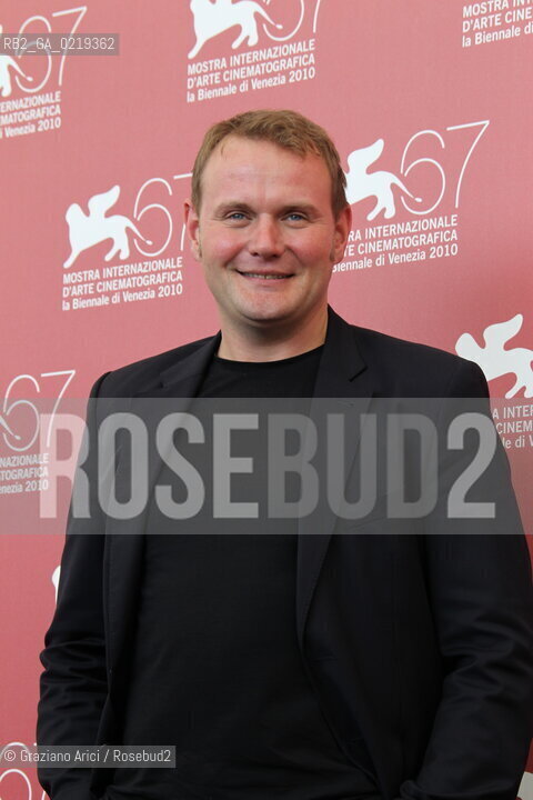 67th Venice International Film Festival - Venice September 10, 2010 - Photocall of the film Drei - Actor Devid Striesow
