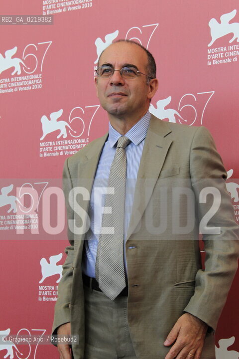 67th Venice International Film Festival - Venice September 10, 2010 - Photocall of the film LUltimo Gattopardo - Ritratto di Goffredo Lombardo - The director Giuseppe Tornatore