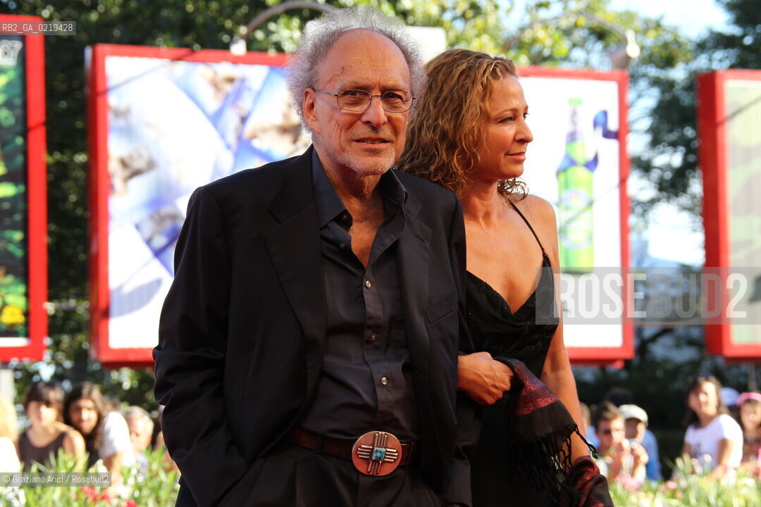 67th Venice International Film Festival - Venice September 10, 2010 - Red Carpet of the film Road To Nowhere. The director Monte Hellman
