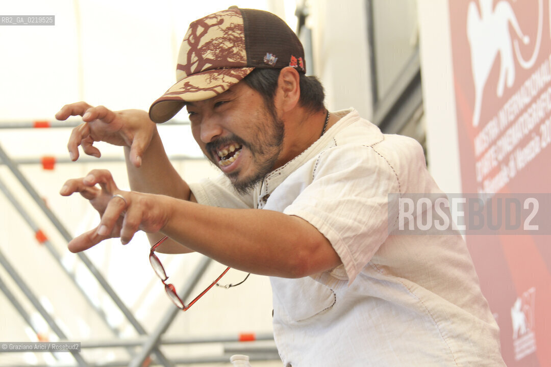 67th Venice International Film Festival - Venice September 11, 2010 - Photocall Director Takashi Shimizu for Persol 3D Award