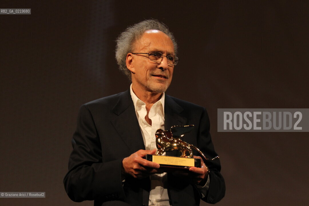 67th Venice International Film Festival - Venice September 11, 2010 - The Awards at the 67th Venice Film Festival - Special Lion for an Overall Work to : Monte Hellman