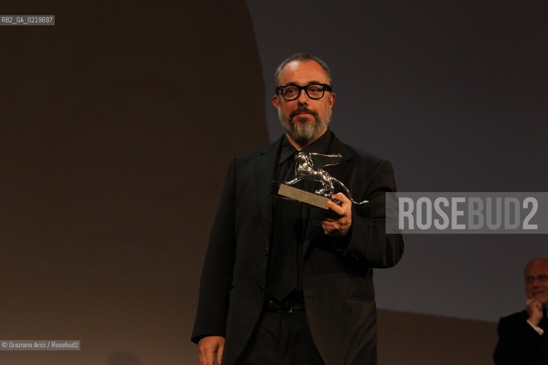 67th Venice International Film Festival - Venice September 11, 2010 - The Awards at the 67th Venice Film Festival - Silver Lion for Best Dirtector: Alex de la Iglesia for the film Balada Triste De Trompeta (Spain, France).