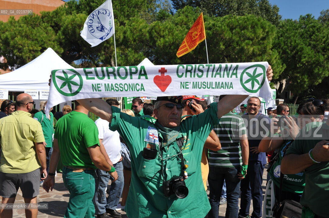 Venice 12/09/10 - Festa dei popoli Padani :  Lega Nord Militants Lega Nord @ Graziano Arici