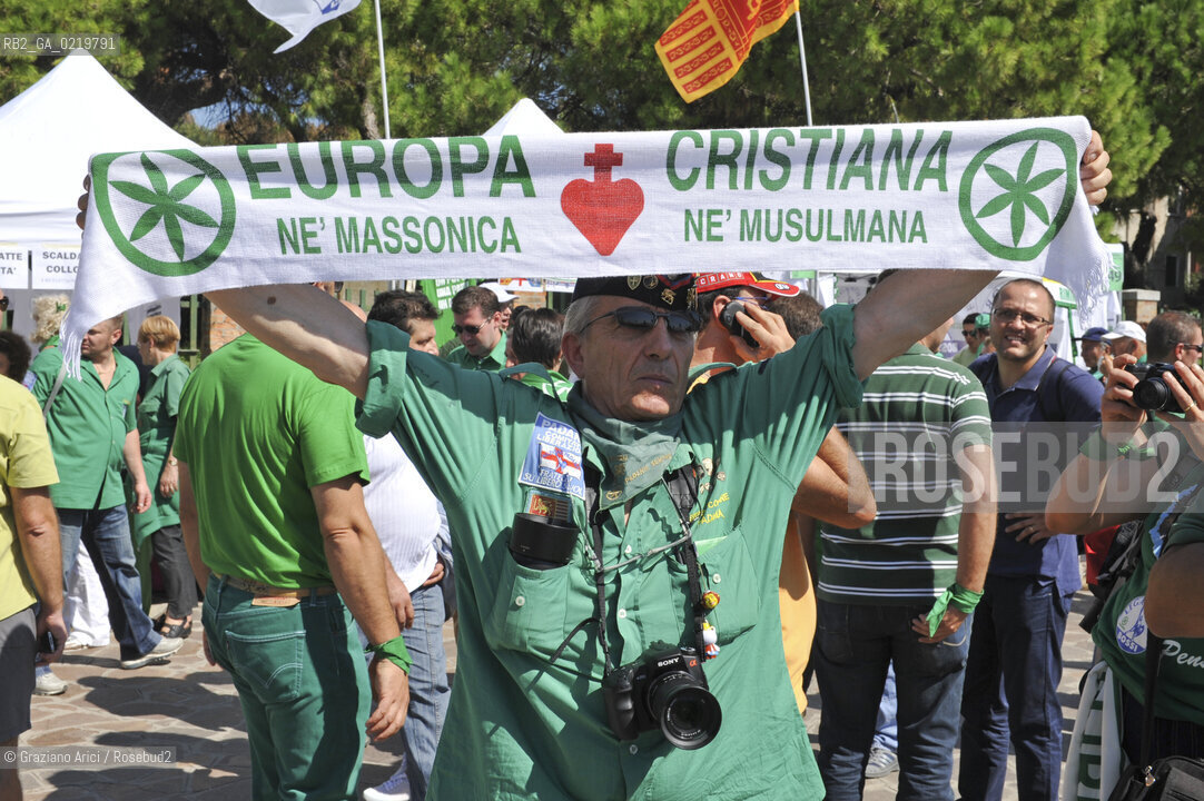 Venice 12/09/10 - Festa dei popoli Padani :  Lega Nord Militants Lega Nord @ Graziano Arici