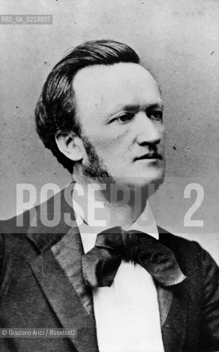 -1862,IL COMPOSITORE RICHARD WAGNER. MUSICA COMPOSITORE OPERA RITRATTO MUSICA CLASSICA..-1862, THE COMPOSER RICHARD WAGNER - REPRODUCTED BY Graziano Arici / rosebud2 - . IL PAGAMENTO DI DIRITTI  DI QUESTA IMMAGINE E RELATIVO SOLO AL LAVORO DI RIPRODUZIONE E ARCHIVIAZIONE DELLA STESSA. .TUTTI I DIRITTI DI RIPRODUZIONE SPETTANO ALL ARCHIVIO WAGNER DI BAYREUTH AL QUALE LUTILIZZATORE DI QUESTA IMMAGINE DEVE OBBLIGATORIAMENTE RIVOLGERSI PER IL RELATIVO PAGAMENTO DEI DIRITTI. .LA PUBBLICAZIONE DI QUESTA IMMAGINE IMPLICA LEFFETTUAZIONE DI QUESTO OBBLIGO © ARCHIVIO Graziano Arici/Rosebud2 