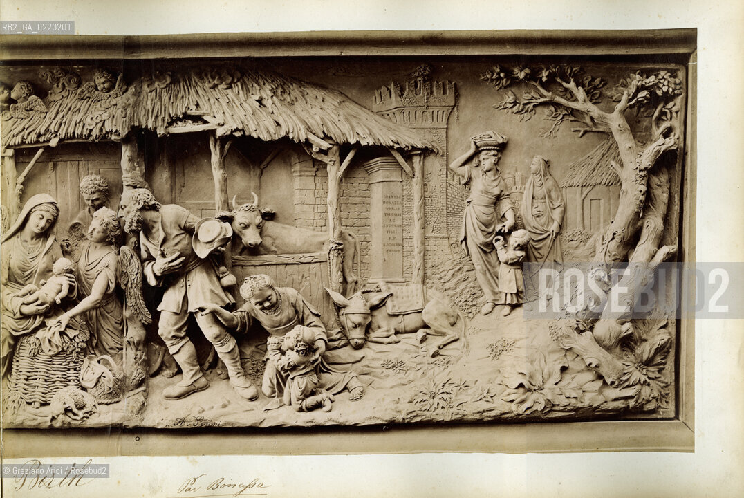 -VENEZIA, SENZA INDICAZIONE DELLAUTORE,DAL LIBRO  BASSIRILIEVI DELLA CHIESA DI SAN GIOVANNI E PAOLO IN VENEZIA . STAMPE ALLALBUMINA INCOLLATE SU CARTONE, CM 26X34. SANTI GIOVANNI E PAOLO, ARTE, SCULTURA, FOTOANTICHE .-VENICE, NO AUTHORS INDICATION, FROM THE BOOK BASSORILIEVI DELLA CHIESA DI SANTI GIOVANNI E PAOLO IN VENEZIA, ALBUMEN PHOTOGRAPH MOUNTED ON CARDBOARD, CM 26X34 © ARCHIVIO Graziano Arici/Rosebud2 ..