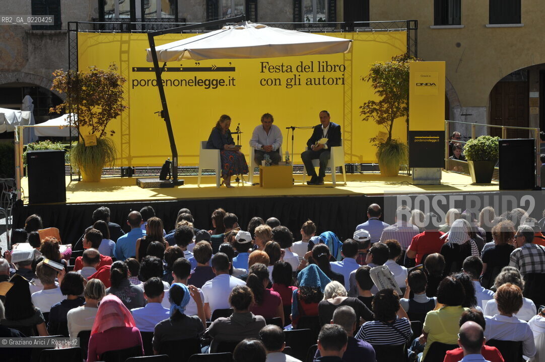 Pordenone 17/09/10 - Pordenonelegge  literary manifestation ©Graziano Arici/Rosebud2