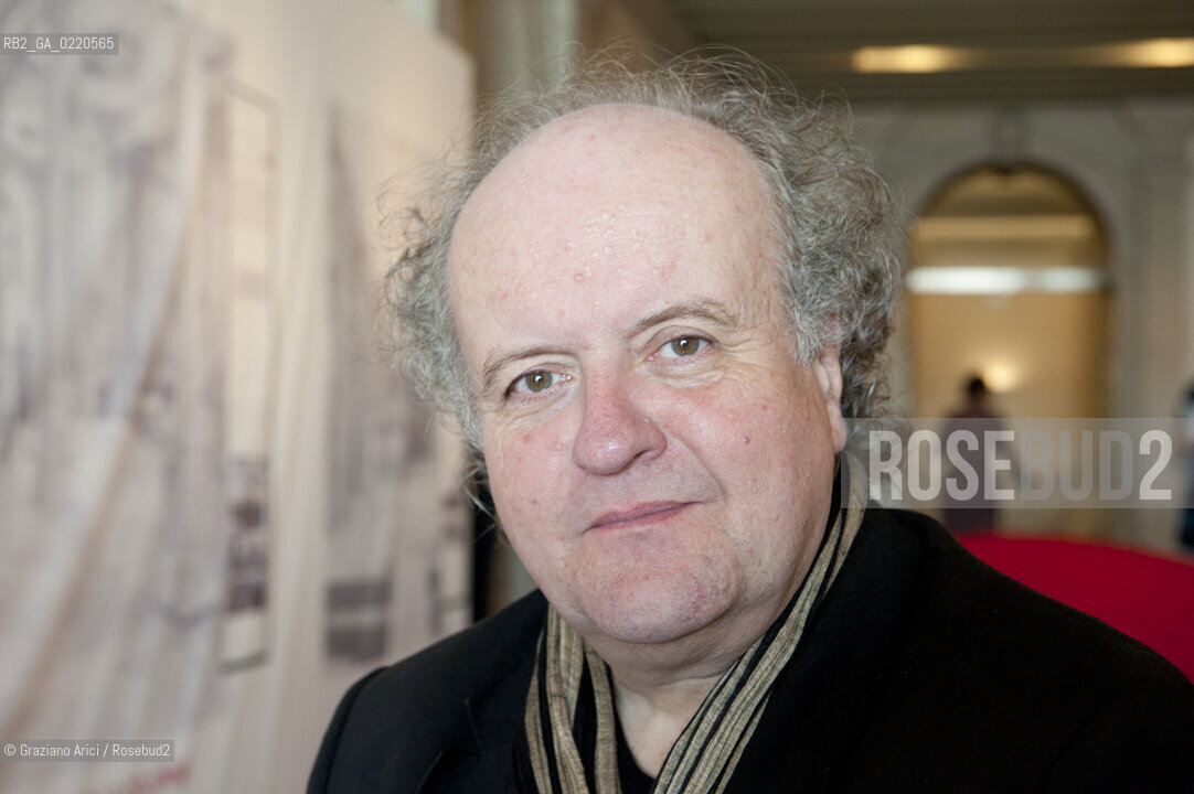 Venice 29/09/10 - The music composer Wolfgang Rihm  is the 2010 Music Biennale Golden Lion for Lifetime Achievement musica contemporanea compositore ©Graziano Arici/Rosebud2