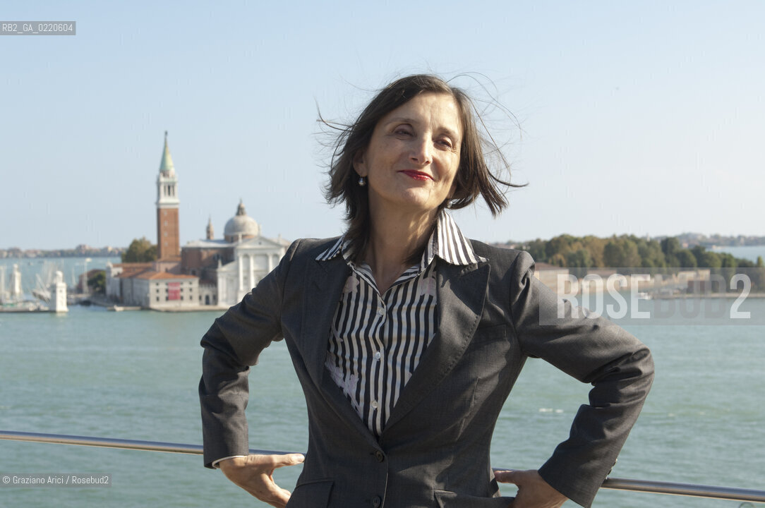 Venice 20/10/2010  Bice Curiger is the Director of the Visual Arts Sector, with responsibility for curating the 54th International Biennale Art Exhibition that will run June 4 to November 27, 2011 arte ©Graziano Arici/Rosebud2