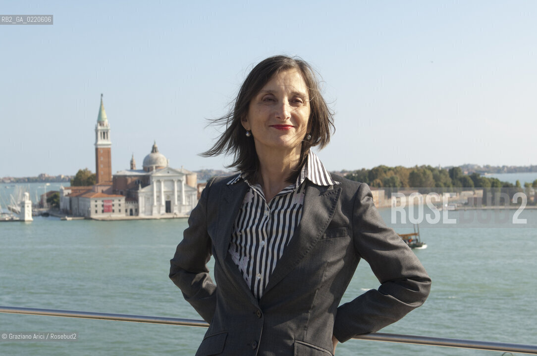 Venice 20/10/2010  Bice Curiger is the Director of the Visual Arts Sector, with responsibility for curating the 54th International Biennale Art Exhibition that will run June 4 to November 27, 2011 arte ©Graziano Arici/Rosebud2