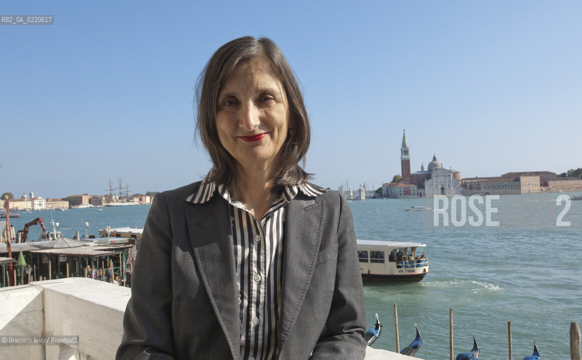 Venice 20/10/2010  Bice Curiger is the Director of the Visual Arts Sector, with responsibility for curating the 54th International Biennale Art Exhibition that will run June 4 to November 27, 2011 arte ©Graziano Arici/Rosebud2