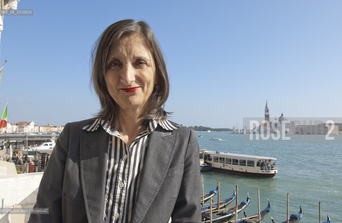 Venice 20/10/2010  Bice Curiger is the Director of the Visual Arts Sector, with responsibility for curating the 54th International Biennale Art Exhibition that will run June 4 to November 27, 2011 arte ©Graziano Arici/Rosebud2