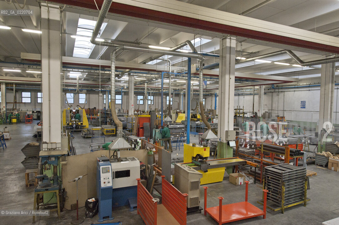 Resana (TV) 2/11/10 - The factory of Tubes Radiatori SrL ©Graziano Arici/Rosebud2