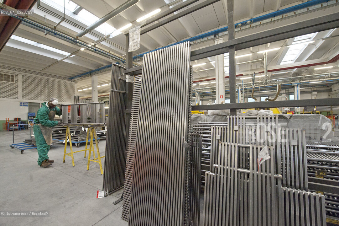 Resana (TV) 2/11/10 - The factory of Tubes Radiatori SrL ©Graziano Arici/Rosebud2