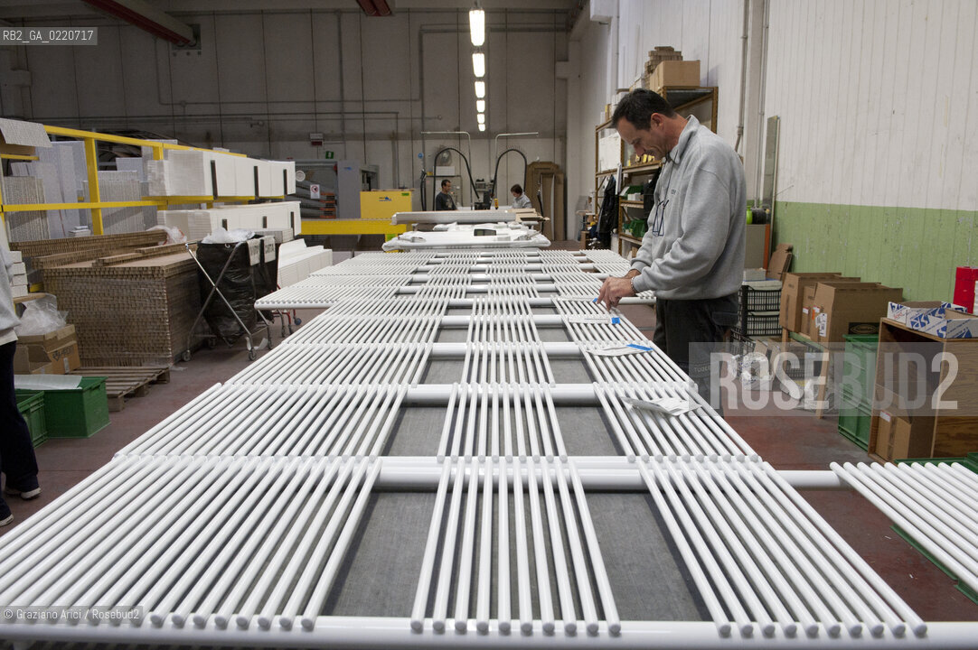 Resana (TV) 2/11/10 - The factory of Tubes Radiatori SrL ©Graziano Arici/Rosebud2