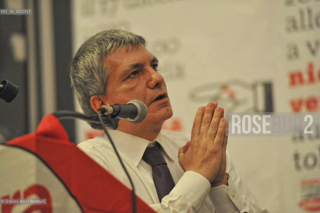 Venice 17/12/10 -  The Puglia Governor Nichi Vendola in a public debate i Architecture University politica IUAV ©Graziano Arici/Rosebud2