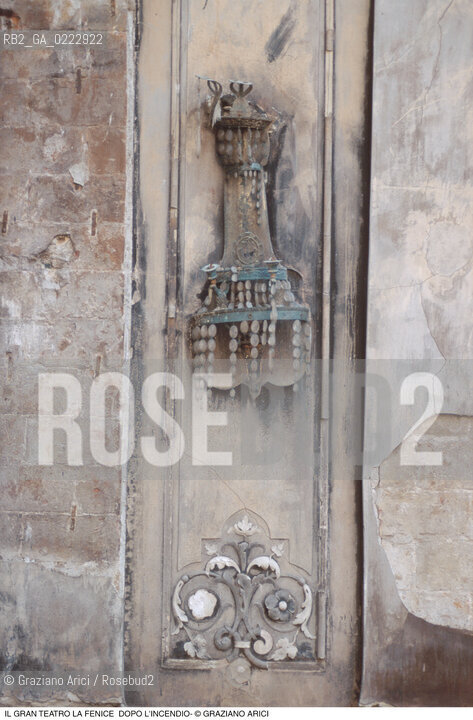 Caption: Nome: ..GRAN TEATRO LA FENICE..Descrizione: ..LE SALE APOLLINEE DOPO LINCENDIO / VENEZIA..Credit: ..Graziano Arici/Rosebud2/..Costo: ..A..Nazione: ..ITALIA..Città: ..VENEZIA..Data: ..1996