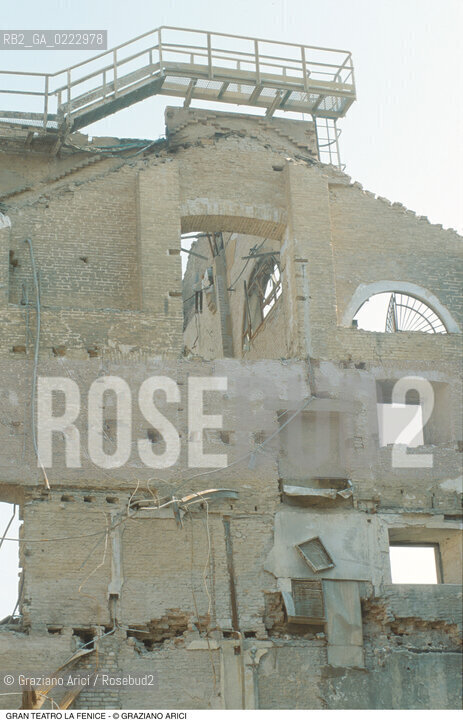 Caption: Nome: ..GRAN TEATRO LA FENICE..Descrizione: ..LA SALA DOPO LINCENDIO / VENEZIA..Credit: ..Graziano Arici/Rosebud2/..Costo: ..A..Nazione: ..ITALIA..Città: ..VENEZIA..Data: ..1996