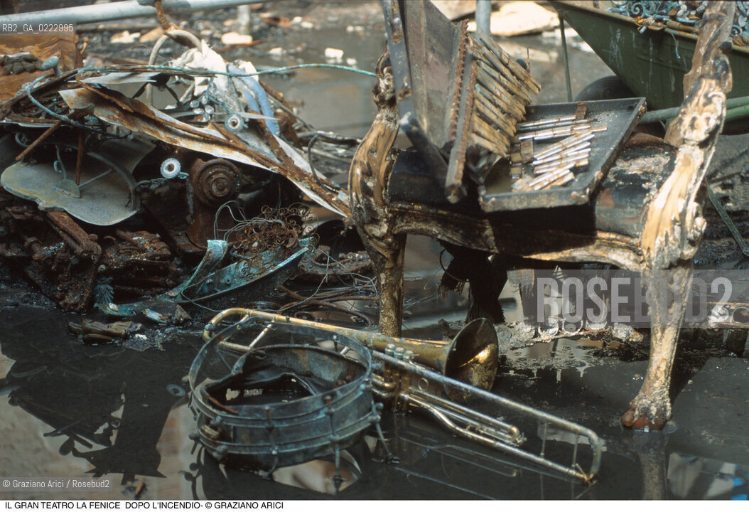 Caption: Nome: ..GRAN TEATRO LA FENICE..Descrizione: ..ARREDI DOPO LINCENDIO / VENEZIA..Credit: ..Graziano Arici/Rosebud2/..Costo: ..A..Nazione: ..ITALIA..Città: ..VENEZIA..Data: ..1996
