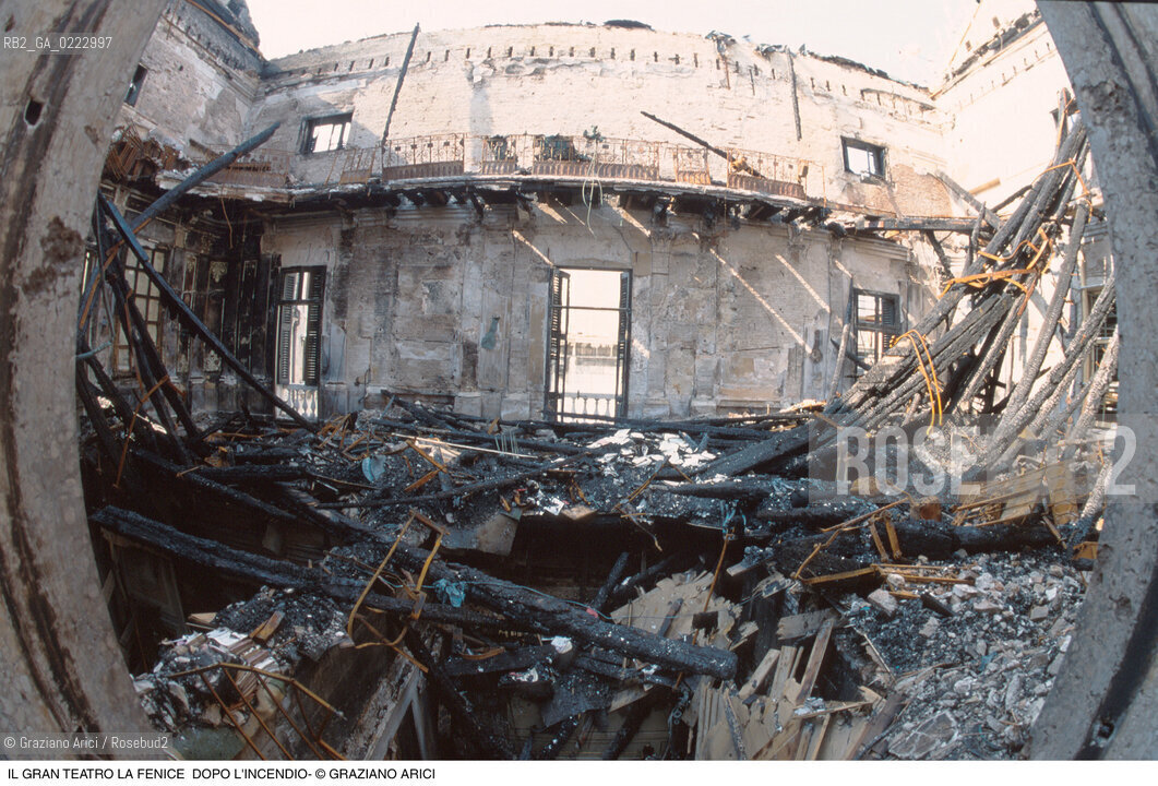Caption: Nome: ..GRAN TEATRO LA FENICE..Descrizione: ..LE SALE APOLLINEE DOPO LINCENDIO / VENEZIA..Credit: ..Graziano Arici/Rosebud2/..Costo: ..A..Nazione: ..ITALIA..Città: ..VENEZIA..Data: ..FEBBRAIO 1996