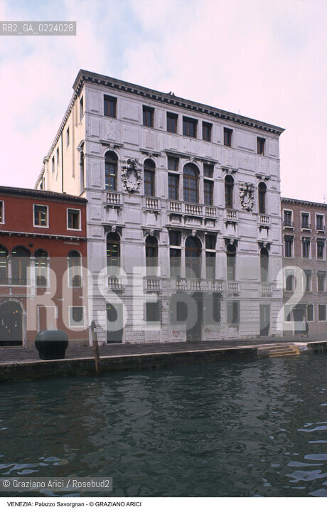 Localizzazione:..VENEZIA / CANNAREGIO..Oggetto:..Soggetto:..PALAZZO SAVORGNAN / ISTITUTO TECNICO PER IL TURISMO..Cronologia: ..XVII SEC..Definizione Culturale:..   Autore: GIUSEPPE SARDI..   Stile: ..   Editori/Stampatori:..   Committenza:..Materia e Tecnica:..Collocazione:..Note:..PALAZZI..Riproduzione Fotografica:..Graziano Arici/Rosebud2 .Copyright:..Graziano Arici/Rosebud2 .Data:..1998..Costo:..A..