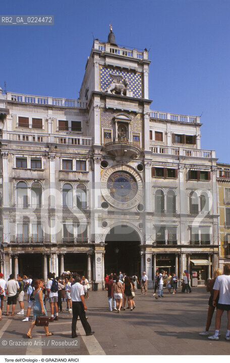 Localizzazione:..VENEZIA / S. MARCO..Oggetto:..Soggetto:..TORRE DELL OROLOGIO / MORI..Cronologia: ..XV XVI SECOLO..Definizione Culturale:..   Autore:..MAURO CODUSSI ..PAOLO E GIOVANNI CARLO RANIERI DA REGGIO..GIORGIO MASSARI..   Stile:..   Editori/Stampatori:..   Committenza:..Materia e Tecnica:..Collocazione:..Note:....Riproduzione Fotografica:..Graziano Arici/Rosebud2 .Copyright:..Graziano Arici/Rosebud2 .Data:..1990..Costo:..A..