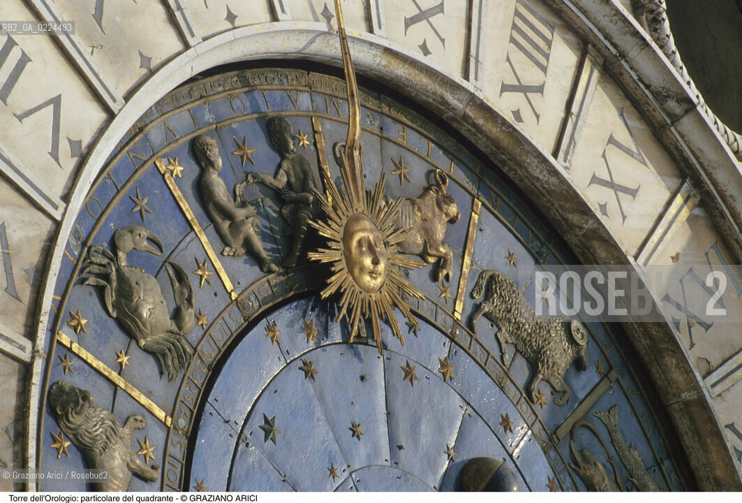 Localizzazione:..VENEZIA / S. MARCO..Oggetto:..Soggetto:..TORRE DELL OROLOGIO / MORI / PARTICOLARE DEL QUADRANTE ZODIACO..Cronologia: ..XV SECOLO..Definizione Culturale:..   Autore:..PAOLO E GIOVANNI CARLO RANIERI DA REGGIO ..   Stile:..   Editori/Stampatori:..   Committenza:..Materia e Tecnica:..Collocazione:..Note:....Riproduzione Fotografica:..Graziano Arici/Rosebud2 .Copyright:..Graziano Arici/Rosebud2 .Data:..1990..Costo:..A..