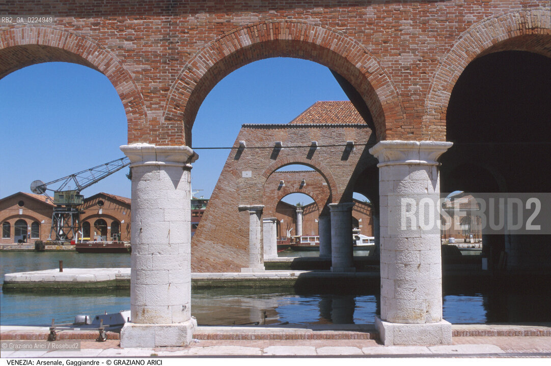 Localizzazione:..VENEZIA / CASTELLO..Oggetto:..Soggetto:..ARSENALE GAGGIANDRE / DARSENA..Cronologia: ..XVI SECOLO..Definizione Culturale:..   Autore: ..JACOPO SANSOVINO..   Stile: ..   Editori/Stampatori:..   Committenza:..Materia e Tecnica:..Collocazione:..Note:..ARCHEOLOGIA INDUSTRIALE..Riproduzione Fotografica:..Graziano Arici/Rosebud2 .Copyright:..Graziano Arici/Rosebud2 .Data:..1990..Costo:..A..