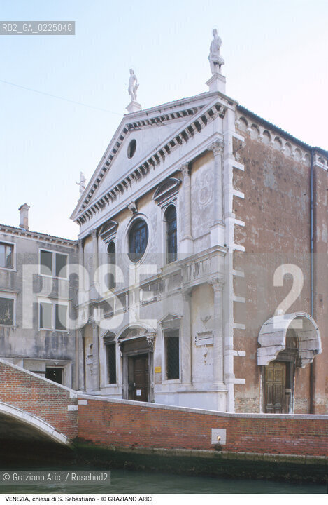 Localizzazione:..VENEZIA / DORSODURO..Oggetto:..Soggetto:..CHIESA DI S. SEBASTIANO..Cronologia: ..XVI SECOLO..Definizione Culturale:..   Autore: ..SCARPAGNINO..   Stile:..CLASSICHEGGIANTE..   Editori/Stampatori:..   Committenza:..Materia e Tecnica:..Collocazione:..Note:..MONUMENTALE ..Riproduzione Fotografica:..Graziano Arici/Rosebud2 .Copyright:..Graziano Arici/Rosebud2 .Data:..1995..Costo:..A..