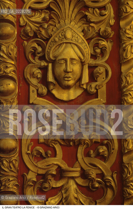 Caption: Nome: ..GRAN TEATRO LA FENICE..Descrizione: ..SALA / DECORAZIONI / VENEZIA..Credit: ..Graziano Arici/Rosebud2/..Costo: ..A..Nazione: ..ITALIA..Città: ..VENEZIA..Data: ..1985 ca.