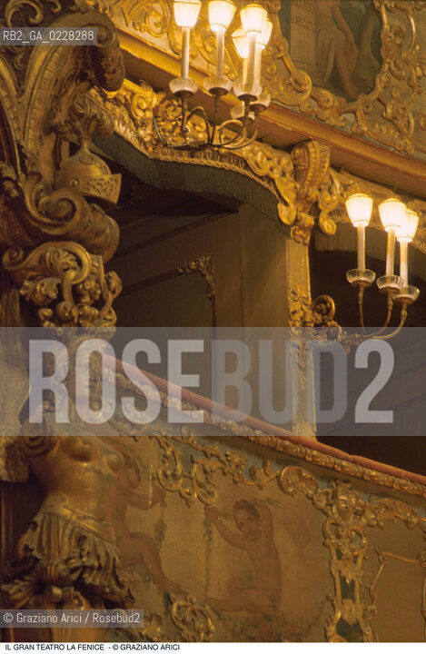 Caption: Nome: ..GRAN TEATRO LA FENICE..Descrizione: ..DECORAZIONE DEI PALCHI CARIATIDE / VENEZIA..Credit: ..Graziano Arici/Rosebud2/..Costo: ..A..Nazione: ..ITALIA..Città: ..VENEZIA..Data: ..1985 ca.