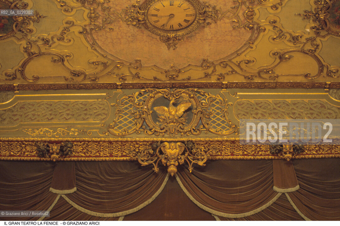 Caption: Nome: ..GRAN TEATRO LA FENICE..Descrizione: ..DECORAZIONE / VENEZIA..Credit: ..Graziano Arici/Rosebud2/..Costo: ..A..Nazione: ..ITALIA..Città: ..VENEZIA..Data: ..1985 ca.