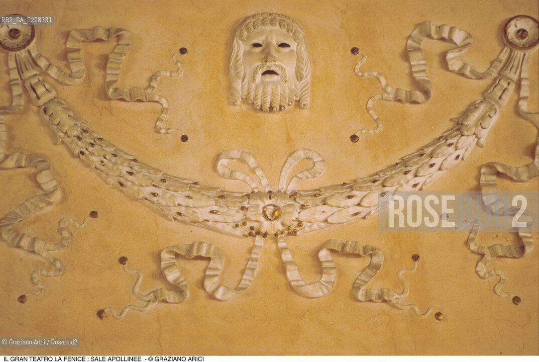 Caption: Nome: ..GRAN TEATRO LA FENICE..Descrizione: ..SALE APOLLINEE / VENEZIA STUCCHI..Credit: ..Graziano Arici/Rosebud2/..Costo: ..A..Nazione: ..ITALIA..Città: ..VENEZIA..Data: ..1985 ca.