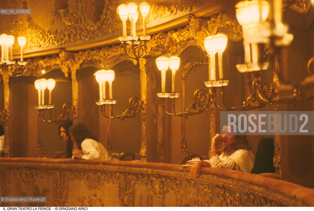 Caption: Nome: ..GRAN TEATRO LA FENICE..Descrizione: ..PALCHI / VENEZIA..Credit: ..Graziano Arici/Rosebud2/..Costo: ..A..Nazione: ..ITALIA..Città: ..VENEZIA..Data: ..1985 ca.