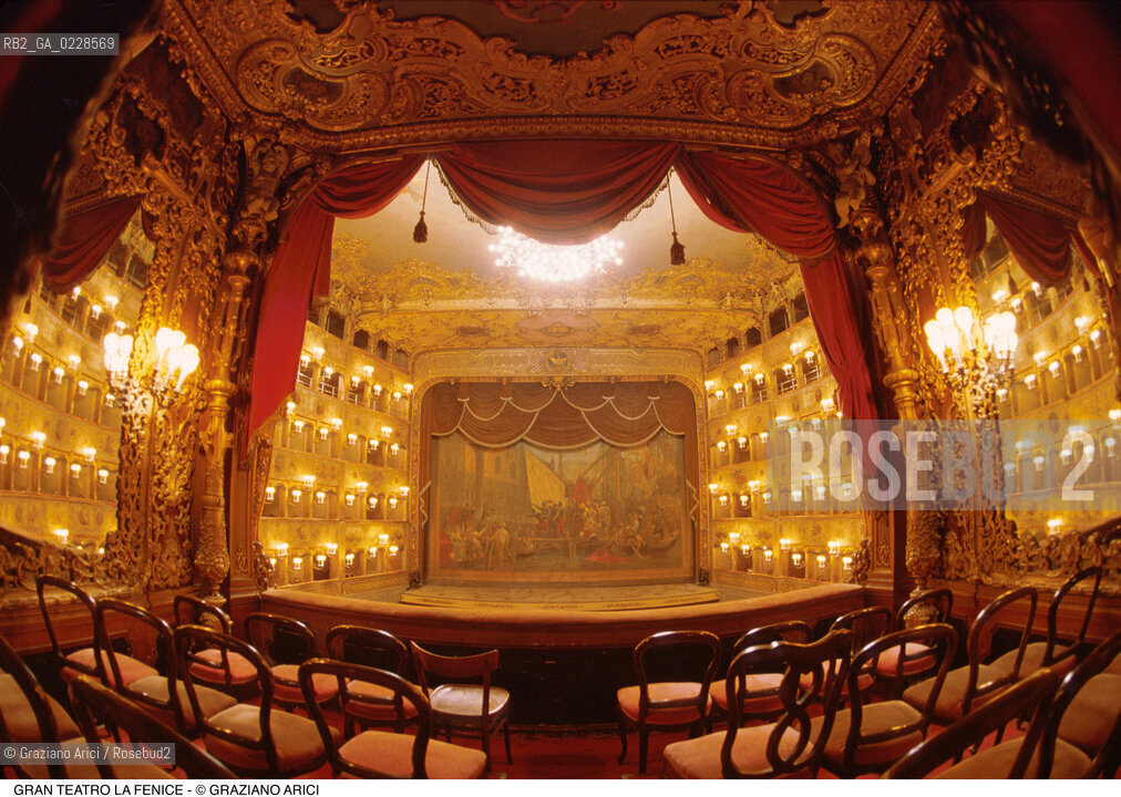 Nome: ..GRAN TEATRO LA FENICE..Descrizione: ..SALA / VENEZIA..Credit: ..Graziano Arici/Rosebud2/..Costo: ..A..Nazione: ..ITALIA..Città: ..VENEZIA..Data: ..1985 ca...