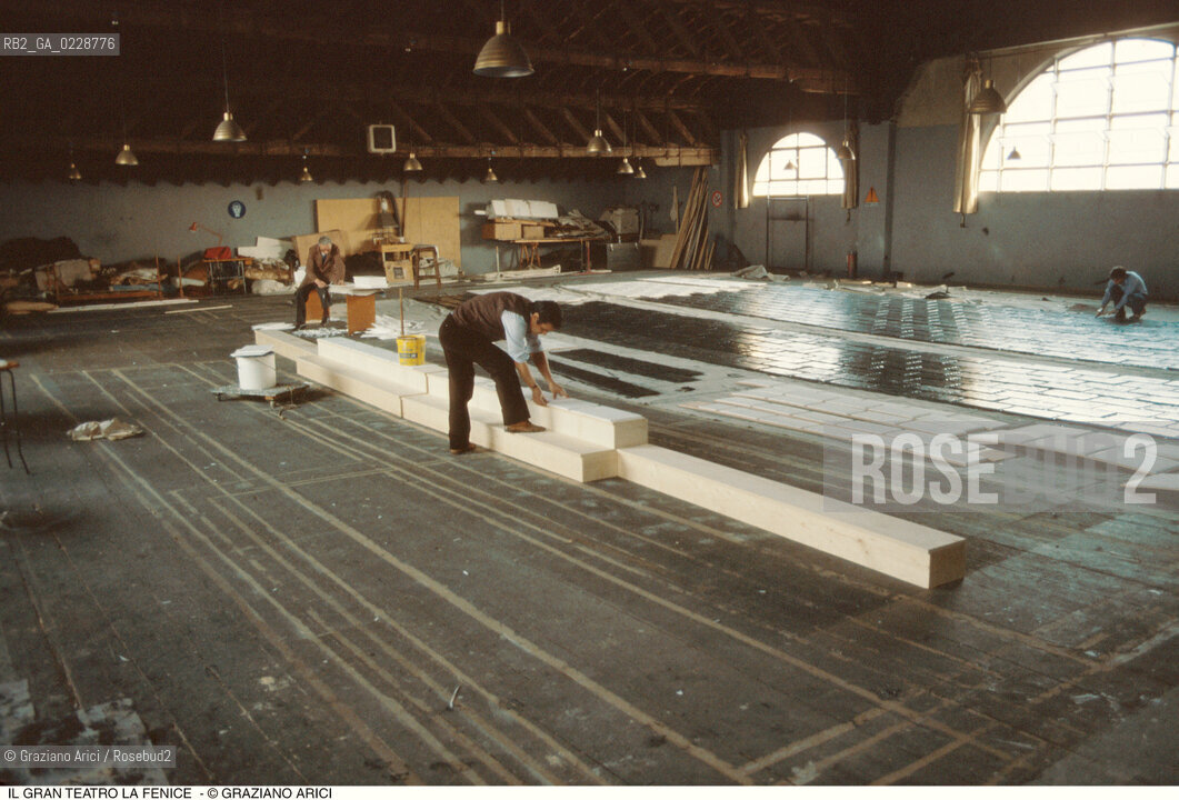 Caption: Nome: ..GRAN TEATRO LA FENICE..Descrizione: ..SALA SCENOGRAFIE  / VENEZIA..Credit: ..Graziano Arici/Rosebud2/..Costo: ..A..Nazione: ..ITALIA..Città: ..VENEZIA..Data: ..1985 c.a.