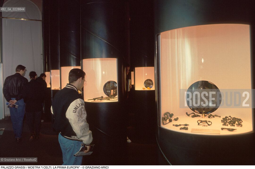 Nome: ..PALAZZO GRASSI..Descrizione: ..MOSTRA I CELTI. LA PRIMA EUROPA..Credit: ..Graziano Arici/Rosebud2 ...Nazione: ..ITALIA..Città: ....Data: ..1991