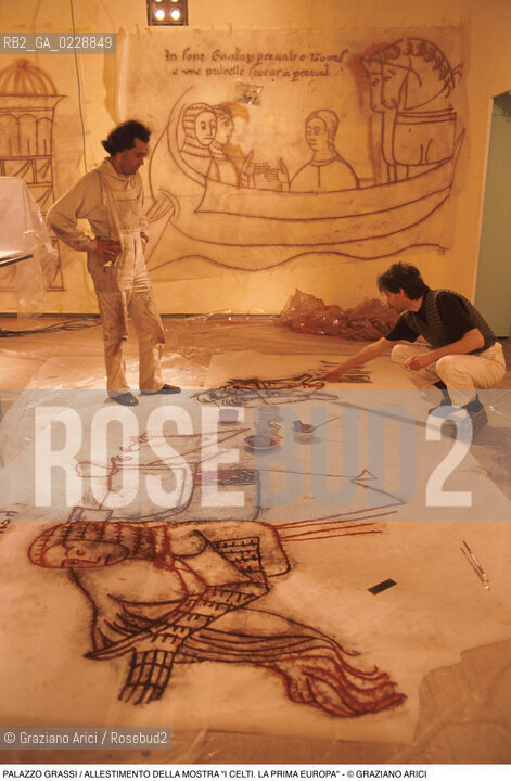 Nome: ..PALAZZO GRASSI..Descrizione: ..MOSTRA I CELTI. LA PRIMA EUROPA / ALLESTIMENTO ..Credit: ..Graziano Arici/Rosebud2 ...Nazione: ..ITALIA..Città: ....Data: ..1991