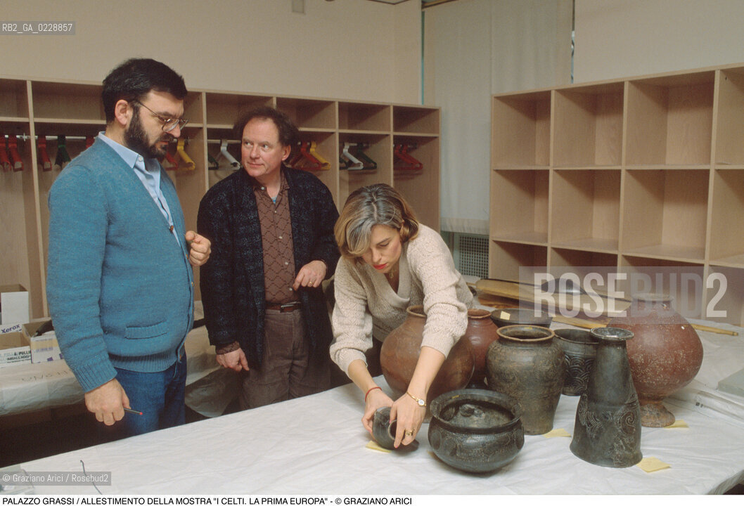 Nome: ..PALAZZO GRASSI..Descrizione: ..MOSTRA I CELTI. LA PRIMA EUROPA..Credit: ..Graziano Arici/Rosebud2 ...Nazione: ..ITALIA..Città: ....Data: ..1991