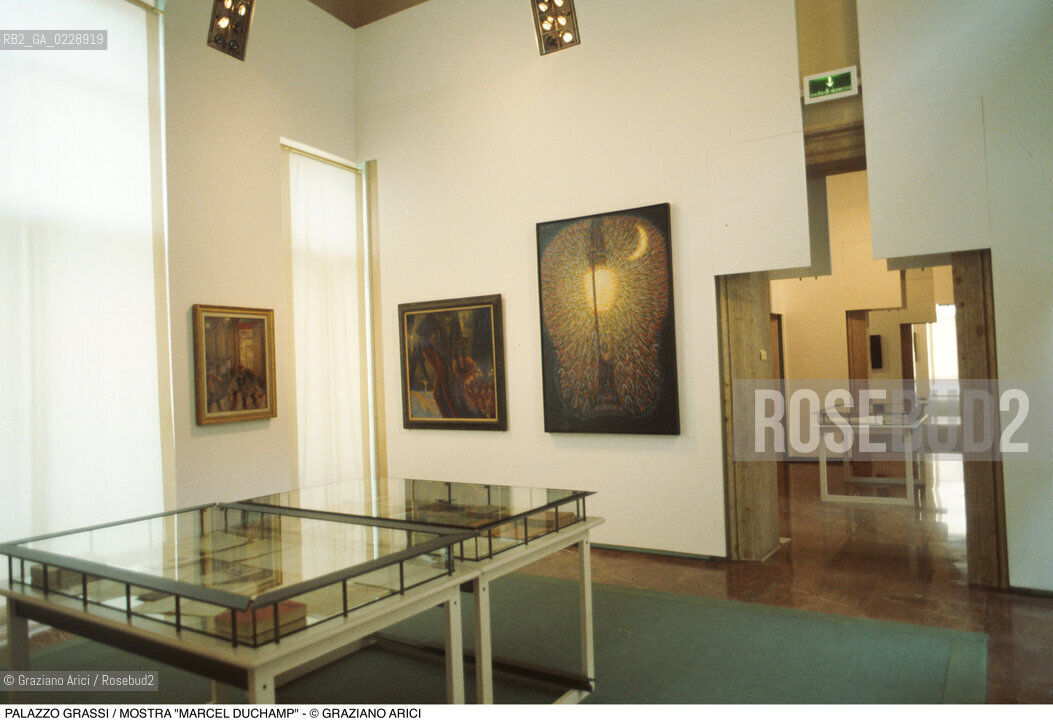 Nome: ..PALAZZO GRASSI..Descrizione: ..MOSTRA MARCEL DUCHAMP ..Credit: ..Graziano Arici/Rosebud2 ...Nazione: ..ITALIA..Città: ....Data: ..1993
