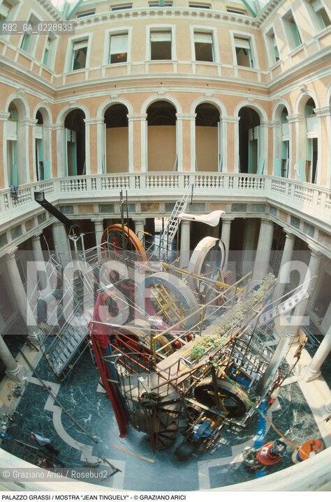 Nome: ..PALAZZO GRASSI..Descrizione: ..MOSTRA JEAN TINGUELY ..Credit: ..Graziano Arici/Rosebud2 ...Nazione: ..ITALIA..Città: ....Data: ..1987
