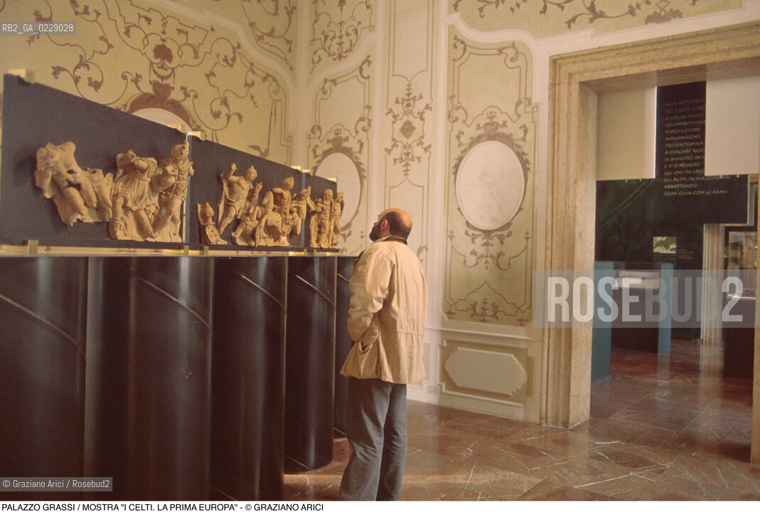 Nome: ..PALAZZO GRASSI..Descrizione: ..MOSTRA I CELTI. LA PRIMA EUROPA..Credit: ..Graziano Arici/Rosebud2 ...Nazione: ..ITALIA..Città: ....Data: ..1991