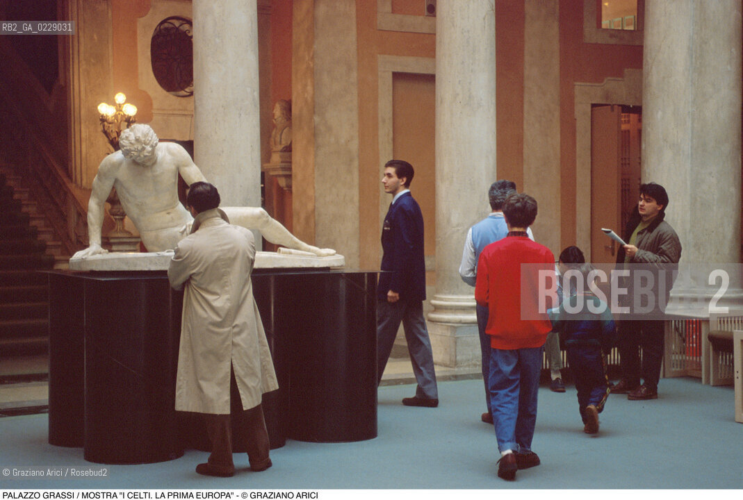 Nome: ..PALAZZO GRASSI..Descrizione: ..MOSTRA I CELTI. LA PRIMA EUROPA..Credit: ..Graziano Arici/Rosebud2 ...Nazione: ..ITALIA..Città: ....Data: ..1991