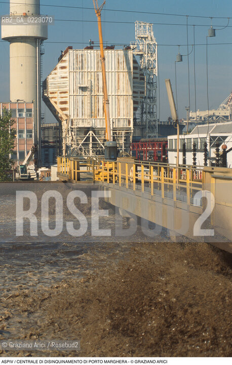 Nome: ..ASPIV..Descrizione: ..CENTRALE DI DISINQUINAMENTO DI PORTO MARGHERA..Credit: ..Graziano Arici/Rosebud2 ...Nazione: ..ITALIA..Città: ....Data: ..1998