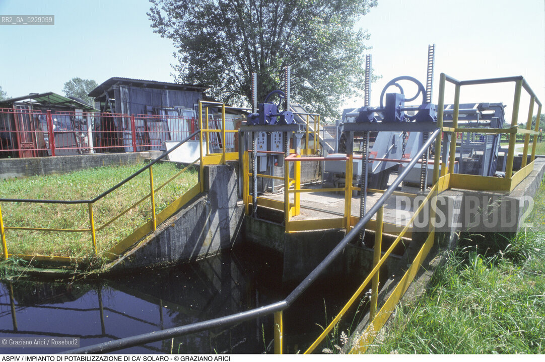 Nome: ..ASPIV..Descrizione: ..IMPIANTO DI POTABILIZZAZIONE DI CA SOLARO..Credit: ..Graziano Arici/Rosebud2 ...Nazione: ..ITALIA..Città: ....Data: ..1998