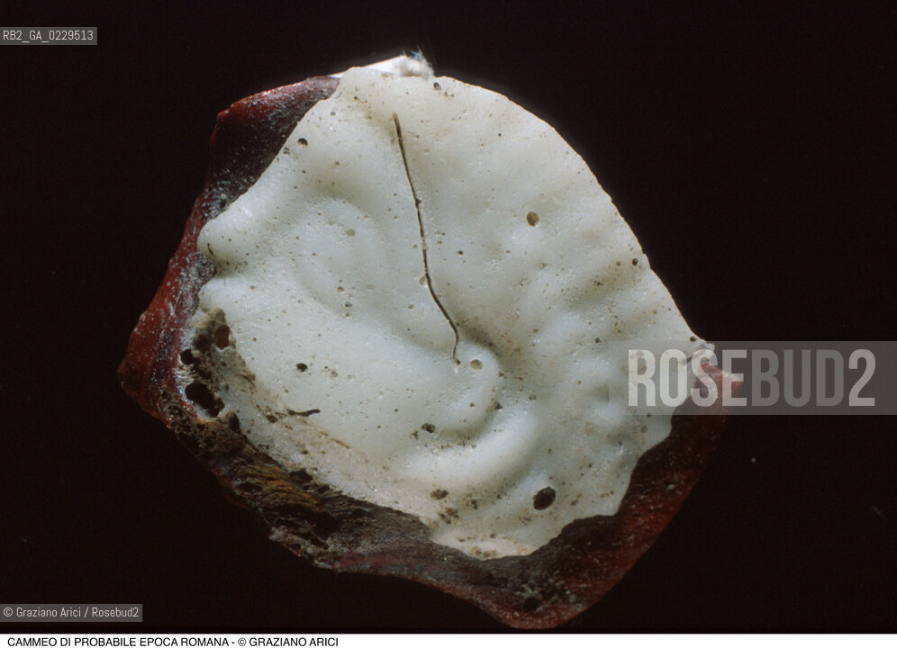 Caption: Localizzazione:..VENEZIA..Oggetto:..Soggetto:..REPERTO CAMMEO DI PROBABILE EPOCA ROMANA RINVENUTO A S. PIETRO DI CASTELLO NEL 1986 DA UNO STRATO ALTO MEDIEVALE..Cronologia: ....Definizione Culturale:..   Autore: ....   Stile:....   Editori/Stampatori:..   Committenza:..Materia e Tecnica:..Collocazione:..Note:..MONUMENTALE ARCHEOLOGIA..Riproduzione Fotografica:..Graziano Arici/Rosebud2 .Copyright:..Graziano Arici/Rosebud2 .Data:..1995..Costo:..A